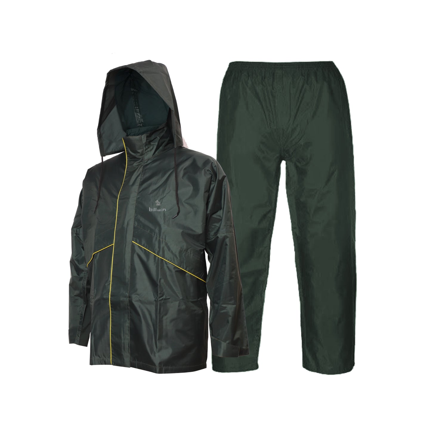 Billwin men’s waterproof polyester rainsuit - Diplomat Super Green