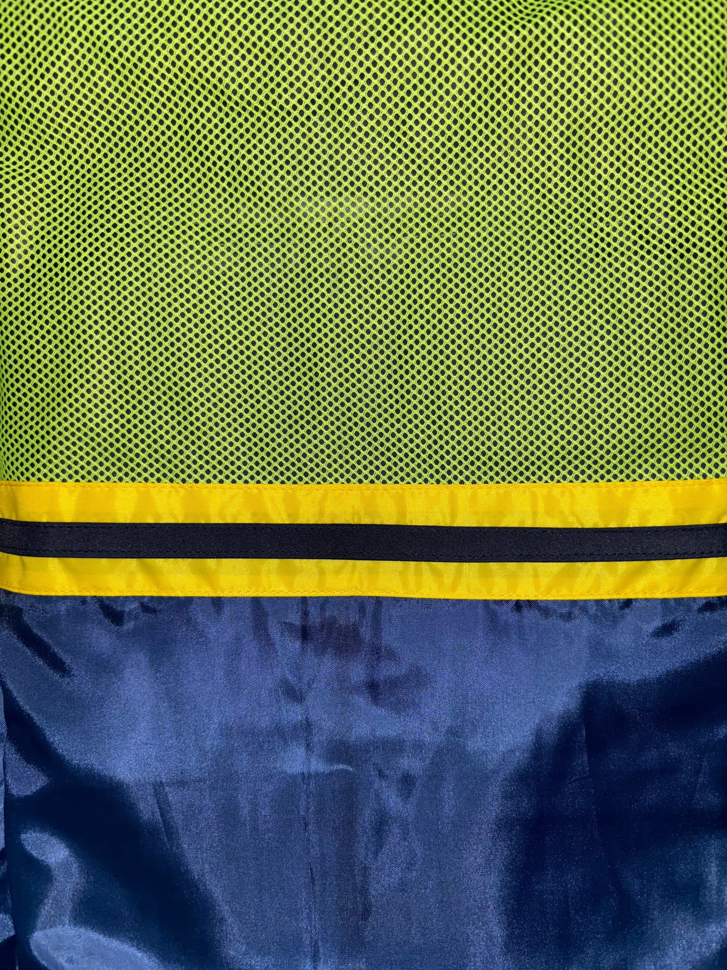 Billwin Classic Navy and Yellow Waterproof Rainsuit for Men - B3