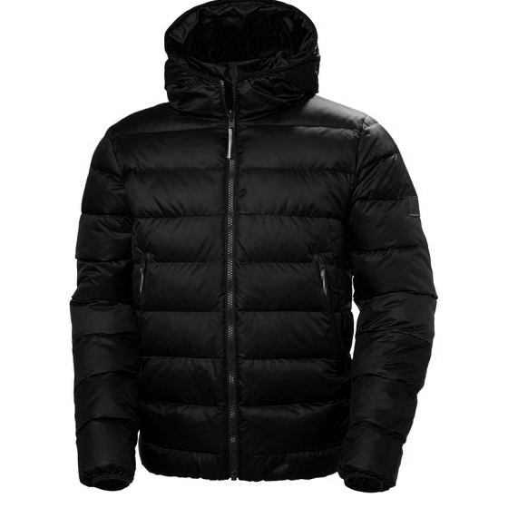 Black Winter Jacket Front Side